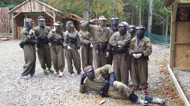 TYs go Paintballing Photo: Ms. Finnegan
TYs go Paintballing Photo: Ms. Finnegan
