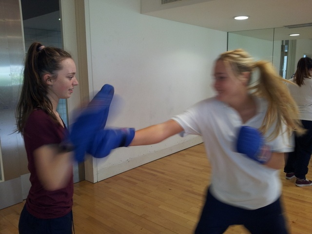 TY students boxing in Swan Leisure Ms. Finnegan
TY students boxing in Swan Leisure Ms. Finnegan
