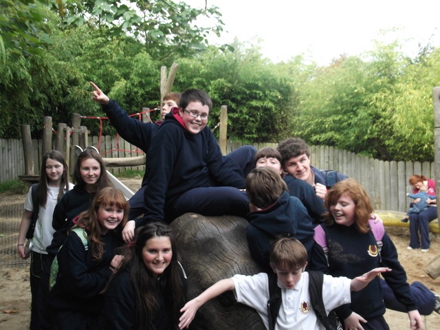 Students at Dublin Zoo Michael Lawlor (5th Year)
