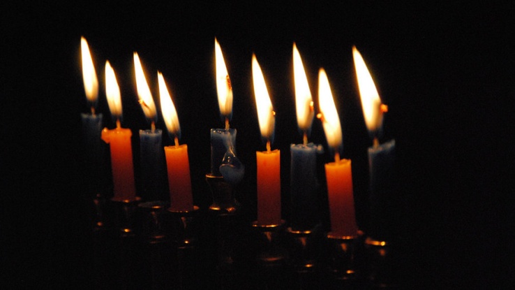 Hanukkah Candles Image: npr.org

