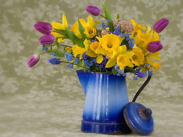 Spring Floral arrangement Image: www.hdwallpapers.in
