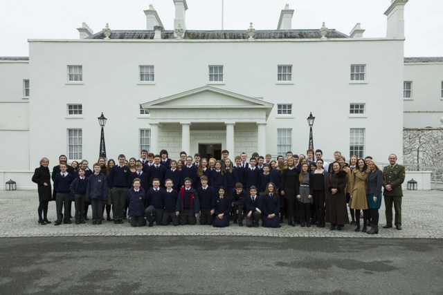Diamond Jubilee Visit to Áras an Uachtaráin, 12th February 2015
