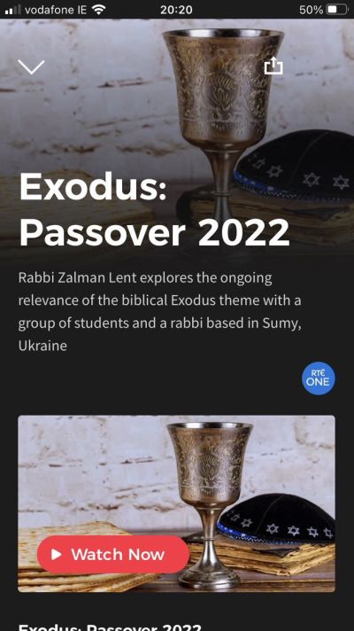 Exodus: Passover 2022