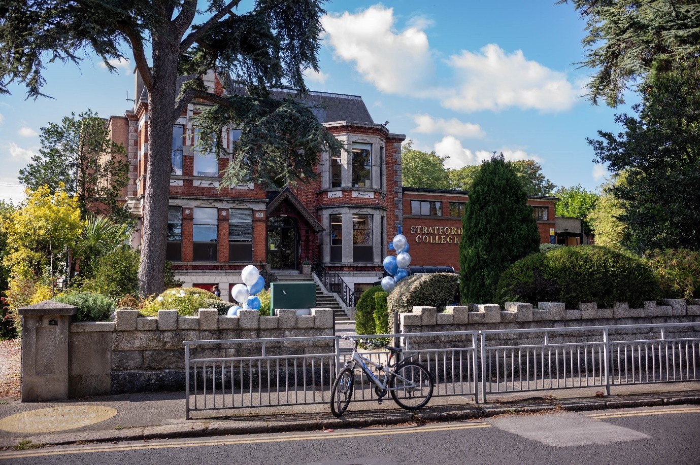 Stratford College is tucked in under the trees of Rathgar, Co Dublin