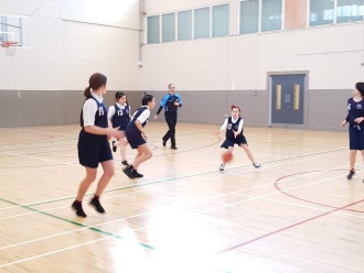 Girls Basketball Colaiste Chilian 20190208 110911 
