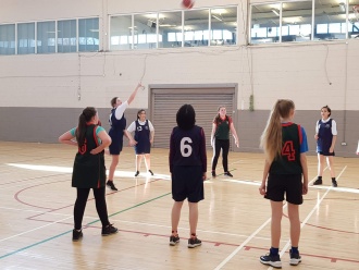 Girls Basketball Colaiste Chilian 20190208 111503 
