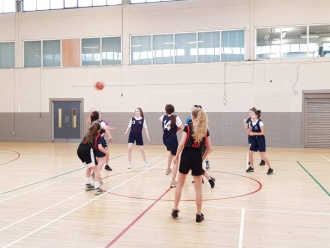 Girls Basketball Colaiste Chilian 20190208 120207 
