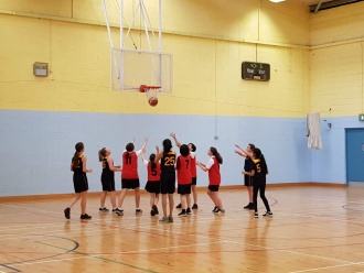 Girls Basketball Colaiste Chilian 20190213 131738 
