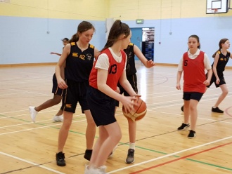 Girls Basketball Colaiste Chilian 20190213 133440 
