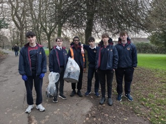 Mitzvah Week 2025 litter Cleanup 5 
