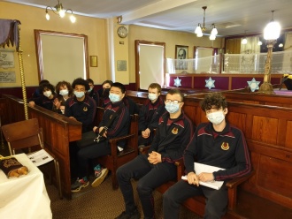 Ty Inside Jewish Musuem 
