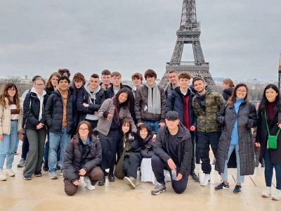 6th Years go to Paris over mid-term