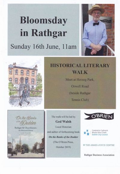 Bloomsday in Rathgar: 15th & 16th June