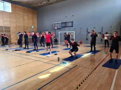 TY's celebrate National Fitness Day in Swan Leisure