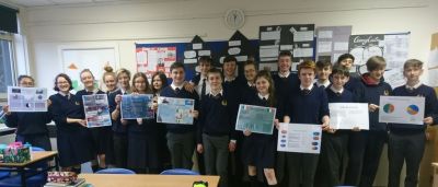 TY Maths students enter John Hooper Medal for Statistics Poster Competition