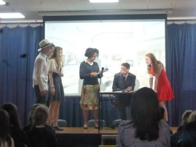 TYs perform 'Annie' for Stratford National School