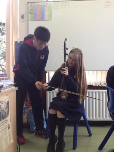 TYs introduced to Chinese music