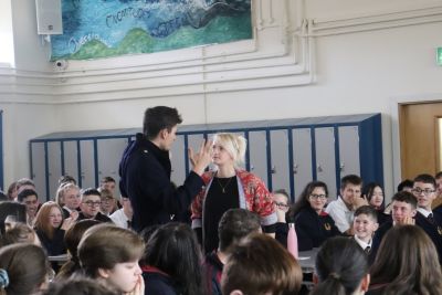 Whole school treated to a French play