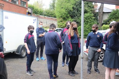 Barista Bike surprise visit, 30th April 2021