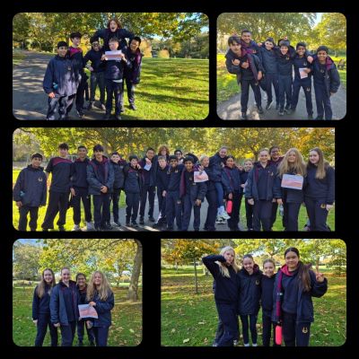 1st Years do a Scavenger Hunt in Bushy Park