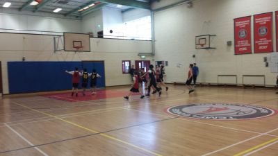 1st and 2nd Year Boys Basketball teams play Presentation Terenure