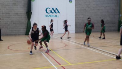 1st and 2nd Year Girls Basketball teams compete against Adamstown