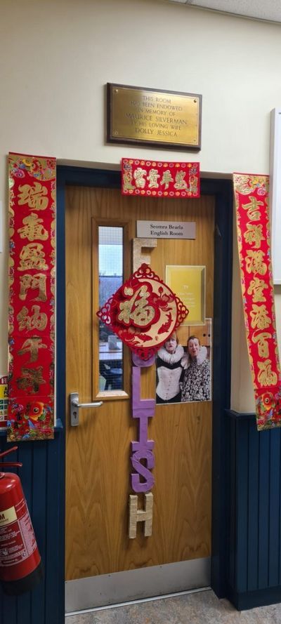 TY's celebrate Year of the Tiger in Chinese class