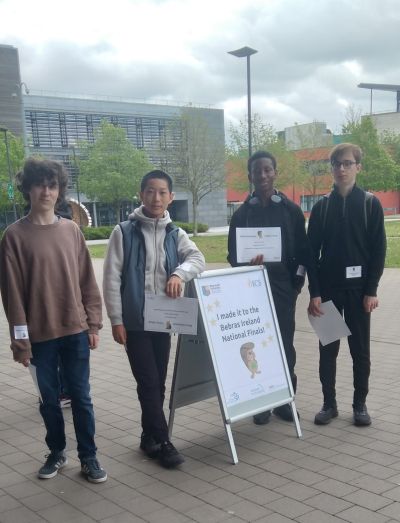 Four students reach Bebras National Finals and two prizewinners!