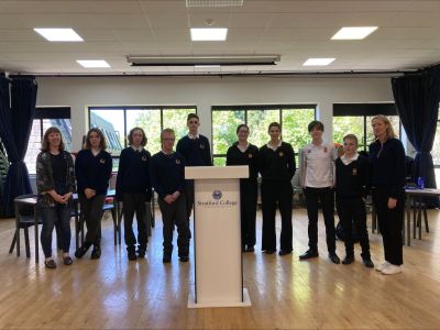 Stratford Junior Debate Team wins against The High School