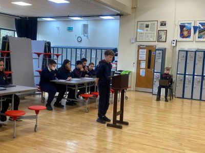 2nd Year Inter-class English debate