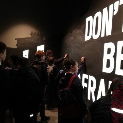 2nd Years participate in STEAM workshop in Science Gallery for their English, Business and Science CBAs