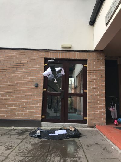 3rd Year Science students participate in the Egg Drop Challenge
