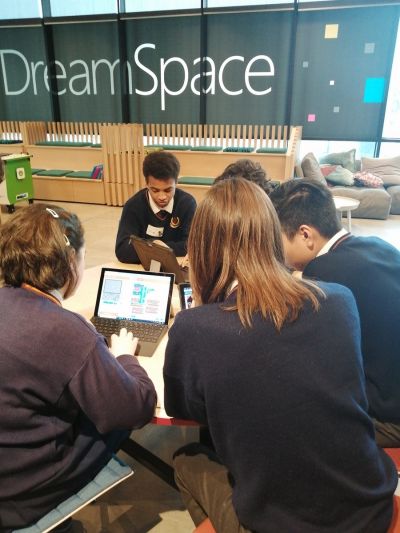 5th Year Computer Science students visit Microsoft's DreamSpace