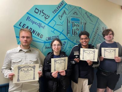 Outgoing 6th Years Receive Award for Public Speaking & Effective Communications