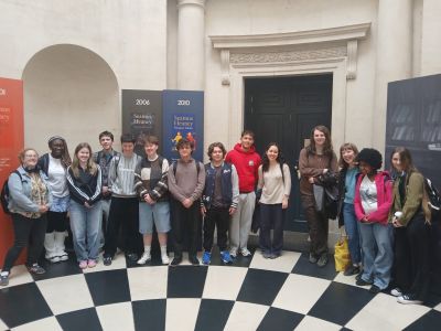 Final 6th year English class trip to National Library’s Seamus Heaney exhibition