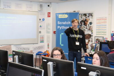 TY's participate in Trinity College Pytch-Micro:bit research workshop