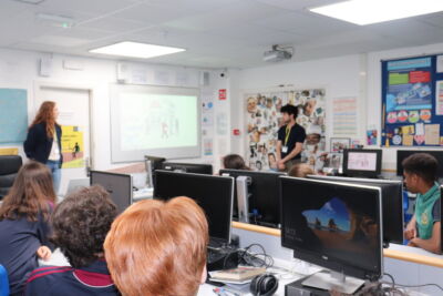 TYs and 6th Year Computer Science students participate in 'AI in my Life' workshop from DCU