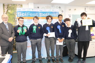 TYs compete in SciFest@Schools demonstrating their coding projects