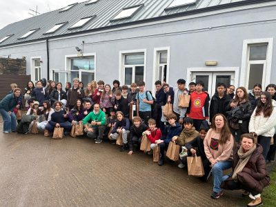 Slán Coláiste Uisce 2025! Safe travels to our students and staff returning home.  #schooltrip #gaelteacht2025 #gaelige