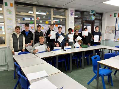 Congratulations 4th Years on your Junior Cycle results