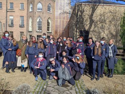 3rd Years visit Museum of Literature Ireland (MOLI) & do a Literary and Historical Treasure Hunt