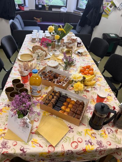 Wellbeing Week - Staff Appreciation Breakfast courtesy of the wonderful Parents' Association  #ownyourwellbeing #worklplaceculture #parentsassociation