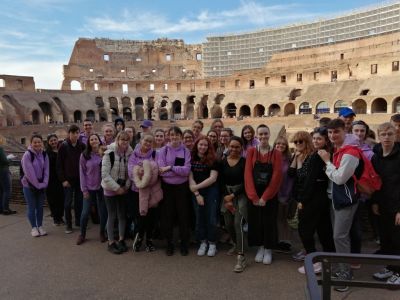 Classical Studies students visit Rome