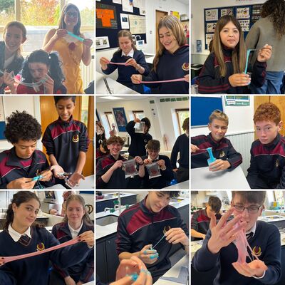 Science students produce Slime