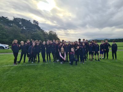 Junior students take part in West Leinster School Cross Country 2022