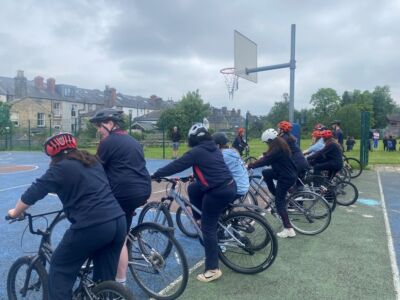 TY's participate in Cycle Safety workshop
