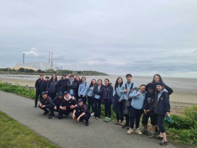 TY's visit Sandymount Incinerator and Irishtown Nature park