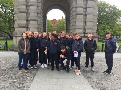 TYs go on NeoClassical walking tour of Dublin