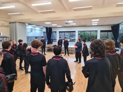 TYs participate in Self-Defence module