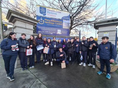 TYs bring fundraising money to Our Lady's Hospice, Harold's Cross